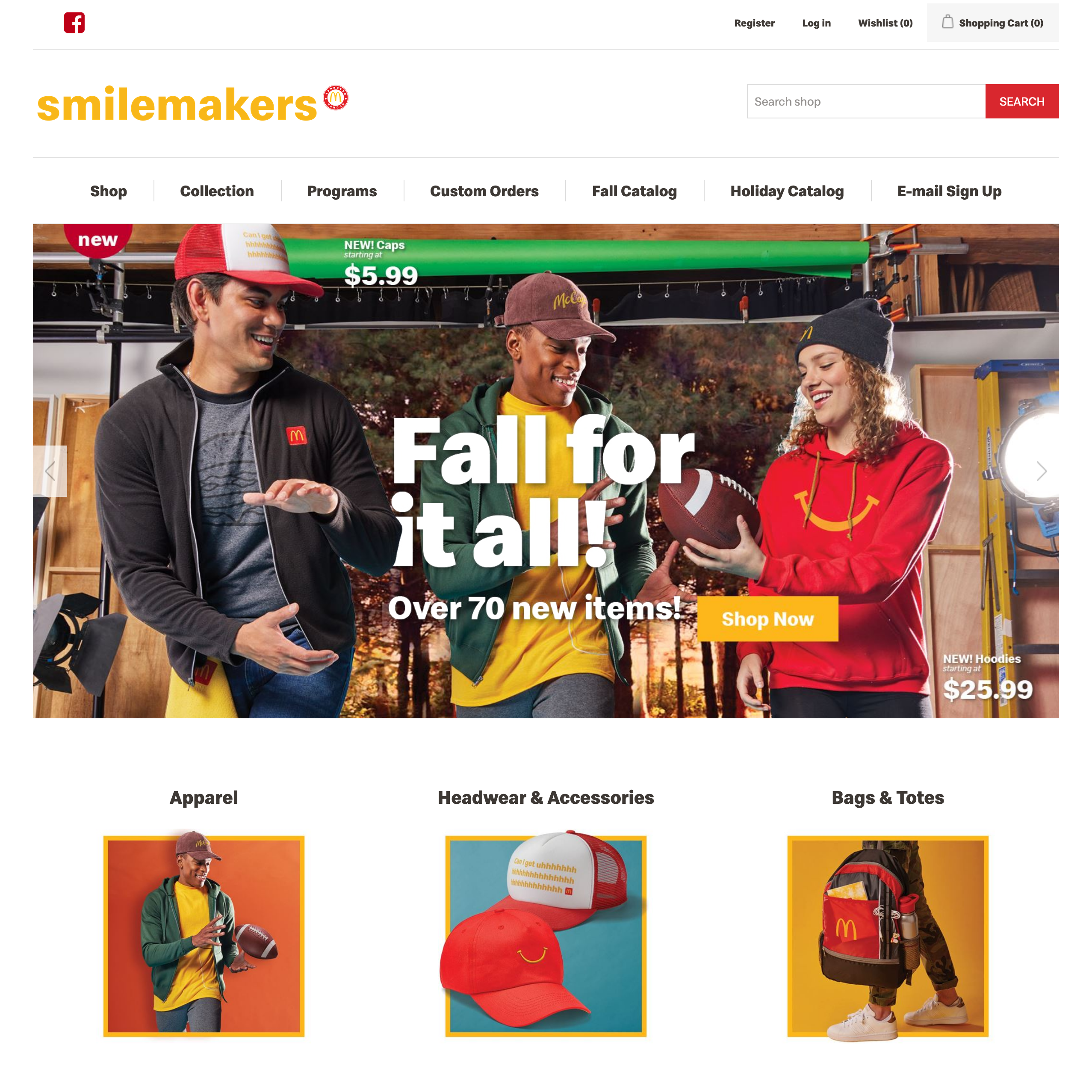 Smilemakers Website Design
