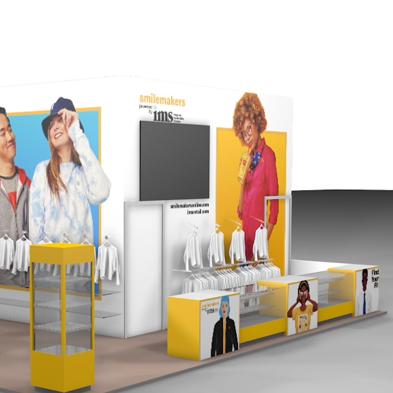 McD's World Wide Convention Booth